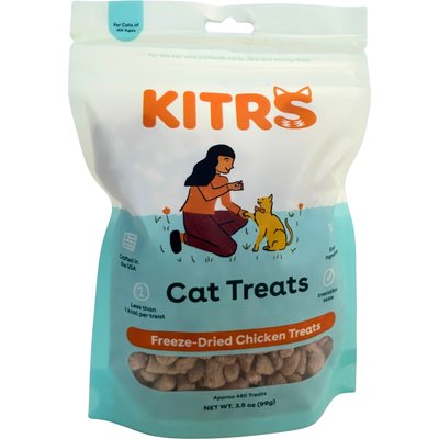 Kitrs Kitrs Chicken Freeze-Dried Cat Treats, 3.5-oz bag