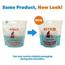Kitford by Pupford Salmon Freeze-Dried Cat Treats, 1.2-oz bag slide 2 of 3