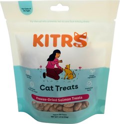 Kitford by Pupford Salmon Freeze-Dried Cat Treats, 1.2-oz bag