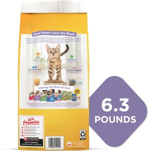 Kitten Chow Healthy Development Chicken Flavor Muscle & Brain Development Kitten Dry Cat Food, 6.3-lb bag