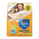 Kitten Chow Year One Essentials Nutrients with Real Chicken High-Protein Kitten Dry Cat Food, 14-lb bag