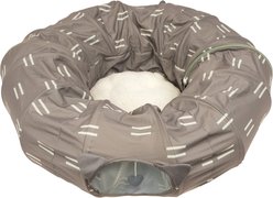 Kitty City Cat Tunnel Bed Cat Bed, Medium, Brown