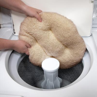 Show full view: Kitty City Felt Round Bed Cat Bed, Gray, Medium slide 4 of 11