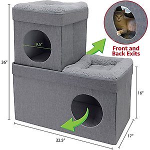 Kitty City Folding Cat Condo
