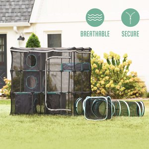 Kitty City Outdoor Catio Cat Furniture & Play Kit