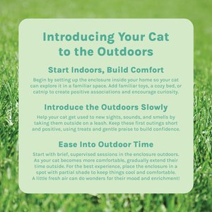 Kitty City Outdoor Catio Cat Furniture & Play Kit