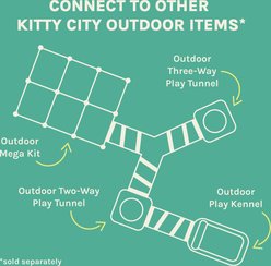 Kitty City Outdoor Catio Cat Furniture & Play Kit slide 2 of 9