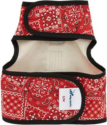 Show full view: Kitty Holster Cat Harness, Blazin Red Bandana, Small/Medium slide 2 of 7