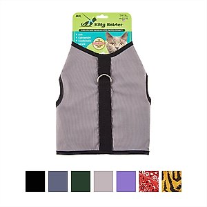 Kitty Holster Cat Harness, Gray, Medium/Large