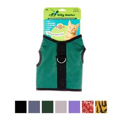 Kitty Holster Cat Harness, Hunter Green, X-Small
