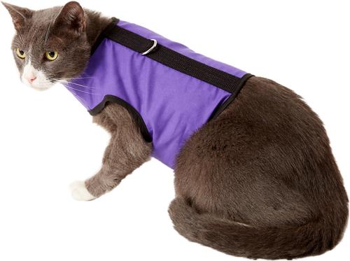 Show full view: Kitty Holster Cat Harness, Purple, Medium/Large slide 4 of 6
