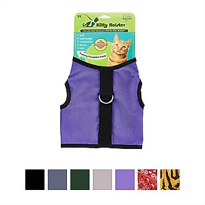 Kitty Holster Cat Harness, Purple, X-Small