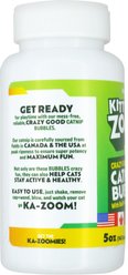 Kitty Ka-Zoom Bubbles with Built-In Wand Catnip Liquid, 5-fl oz bottle slide 2 of 5