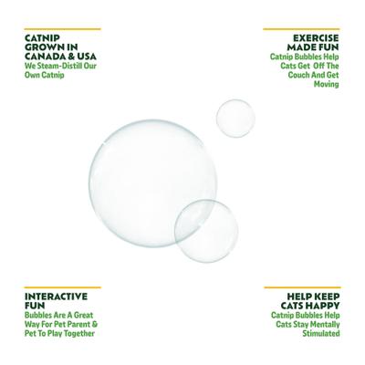 Show full view: Kitty Ka-Zoom Bubbles with Built-In Wand Catnip Liquid, 5-fl oz bottle slide 3 of 7