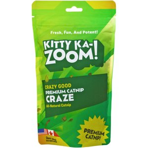 Kitty Ka-Zoom Craze Catnip, 2-oz bag