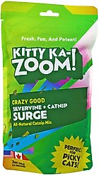 Kitty Ka-Zoom Silvervine Surge Catnip, 2-oz bag