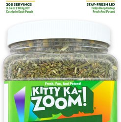 Kitty Ka-Zoom Super Zoomies Mix Catnip, 3.67-oz jar slide 2 of 4