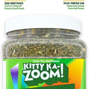 Kitty Ka-Zoom Super Zoomies Mix Catnip, 3.67-oz jar