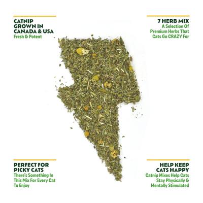 Show full view: Kitty Ka-Zoom Super Zoomies Mix Catnip, 3.67-oz jar slide 3 of 6