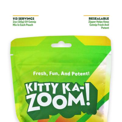 Show full view: Kitty Ka-Zoom Valerian Root Roar Catnip, 2-oz bag slide 4 of 6