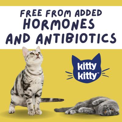 Show full view: Kitty Kitty Cluck Catnip Coated Chicken Grain-Free Freeze-Dried Cat Treats, 0.75-oz bag slide 5 of 10