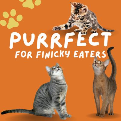 Show full view: Kitty Kitty Cluck Catnip Coated Chicken Grain-Free Freeze-Dried Cat Treats, 0.75-oz bag slide 6 of 10