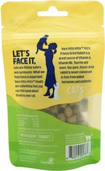 Kitty Kitty Hare Grain-Free Rabbit Freeze-Dried Cat Treats, 0.9-oz bag slide 2 of 9