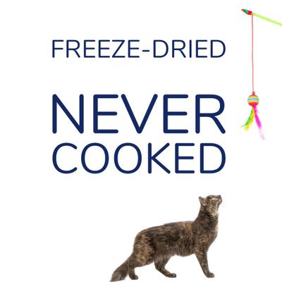 Show full view: Kitty Kitty Hare Grain-Free Rabbit Freeze-Dried Cat Treats, 0.9-oz bag slide 5 of 11