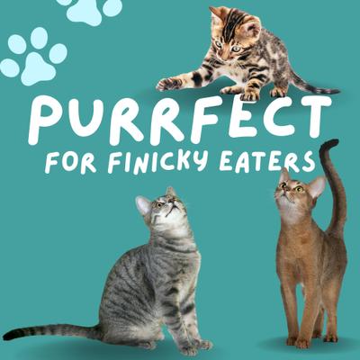 Show full view: Kitty Kitty Surf Krill Coated White Fish Grain-Free Freeze-Dried Cat Treats, 0.6-oz bag slide 6 of 10