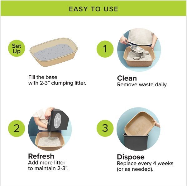 Kitty Sift Disposable Cat Litter Box, 6 count