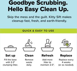 Kitty Sift Disposable Cat Litter Box, 6 count, Large slide 2 of 8