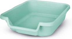 KittyGoHere Senior Cat Litter Box, Green, Small