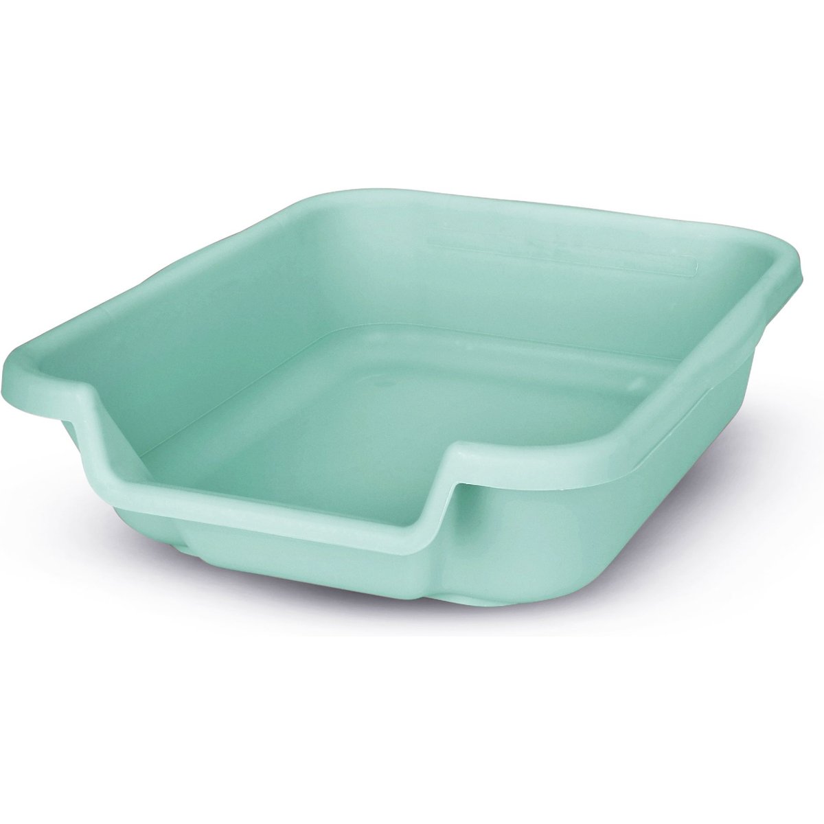 KittyGoHere Senior Cat Litter Box, Green, Small