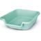 Show in main carousel: KittyGoHere Senior Cat Litter Box, Green, Small slide 1 of 5