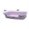 Show in main carousel: KittyGoHere Senior Cat Litter Box, Lavender, Large slide 2 of 3