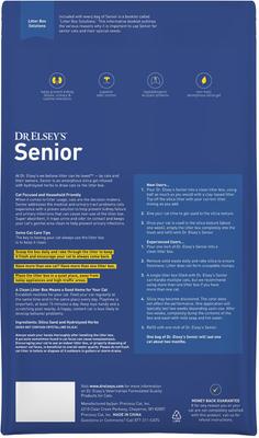 Show full view: KittyGoHere Senior Cat Litter Box, Sand, Large + Dr. Elsey's Precious Cat Unscented Non-Clumping Crystal Cat Litter, 8-lb bag slide 5 of 9