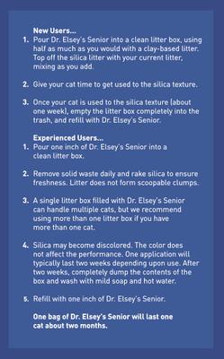 Show full view: KittyGoHere Senior Cat Litter Box, Sand, Large + Dr. Elsey's Precious Cat Unscented Non-Clumping Crystal Cat Litter, 8-lb bag slide 7 of 9