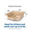 Show in main carousel: KittyGoHere Senior Cat Litter Box, Sand, Small slide 4 of 6