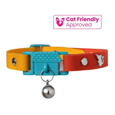 Show full view: Kittyrama Breakaway Adjustable with Bell Cat Collar, Copacabana Red slide 1 of 9