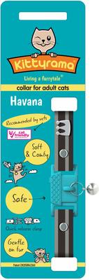 Show full view: Kittyrama Breakaway Adjustable with Bell Cat Collar, Havana Black slide 4 of 9