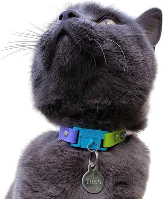 Show full view: Kittyrama Breakaway Adjustable with Bell Cat Collar, Tahiti Green slide 3 of 9