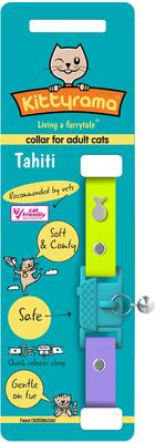 Show full view: Kittyrama Breakaway Adjustable with Bell Cat Collar, Tahiti Green slide 4 of 9