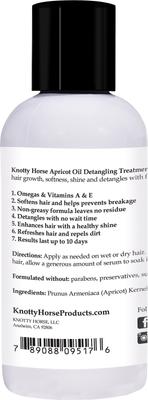 Show full view: Knotty Horse Apricot Oil Detangling Horse Treatment, 4-fl oz bottle slide 2 of 2