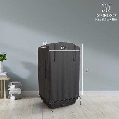 Show full view: KNUTI Bird Cage Cover, Black, Small slide 4 of 6