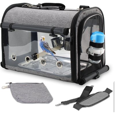 KNUTI KNUTI Bird Travel Carrier, Gray