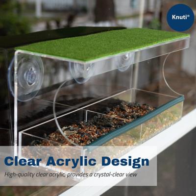 Show full view: KNUTI Bird Window Feeder slide 3 of 8