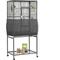 Show in main carousel: KNUTI Universal Bird Cage Seed Catcher Mesh Skirt Cover, Black, 120-in slide 1 of 7