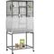 Show in main carousel: KNUTI Universal Bird Cage Seed Catcher Mesh Skirt Cover, White, 120-in slide 1 of 7