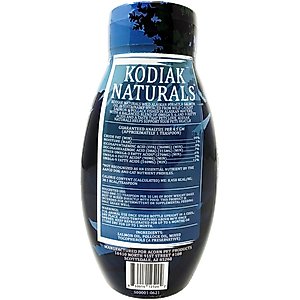 Kodiak Naturals Salmon Oil Dog & Cat Supplement, 18-fl oz bottle