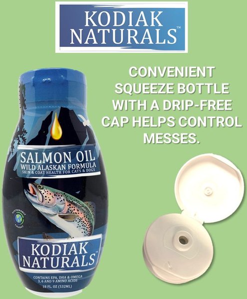 Kodiak Naturals Salmon Oil Dog & Cat Supplement
